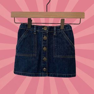 MAISON ME - Harlow Snap Denim Skirt - GIRLS 4-5 Years